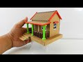 DIY Miniature House| How To Make a Beautiful Cardboard House By Yourself At Home