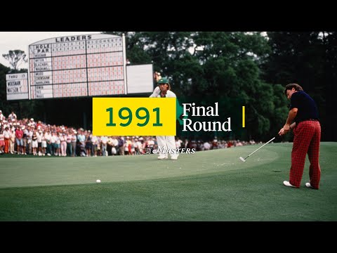 1991 Masters Tournament Final Round Broadcast