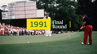 1991 Masters Tournament Final Round Broadcast