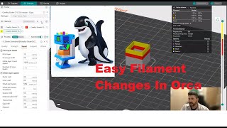 Do this for easy filament changes in Orca Slicer