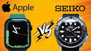 ₹30K Apple watch vs ₹10K Normal Watch ! Smartwatch vs Mechanical Automatic Watch India 2024