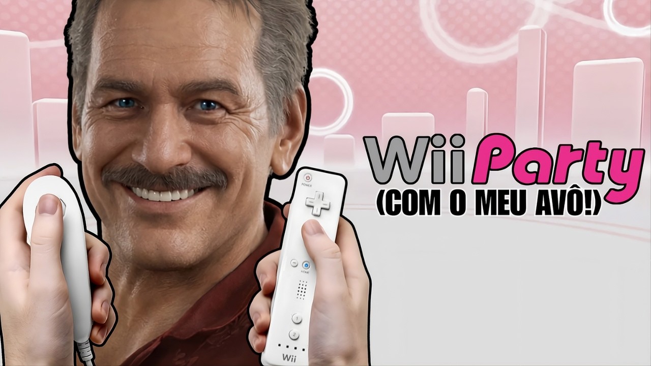 O MEU AVÔ JOGOU WII PARTY E ESTE FOI O RESULTADO...