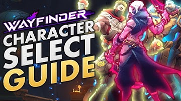 Wayfinder: Choosing Your Starting Character Guide | Wingrave, Silo, Niss
