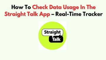 Hoe u uw dataverbruik in de Straight Talk-app kunt controleren - Realtime tracker