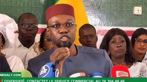 L'intégralité du discours de Ousmane Sonko