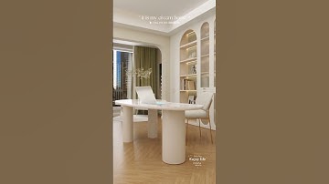 JEGA Cloud Design—Maybe you need a cozy study. #interiordesign #home #jega #homedecor