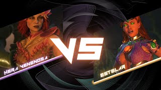 INJUSTICE 2 - Hera Venenosa vs. Estelar (Very Hard)