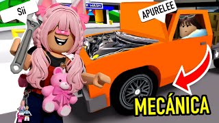 😮Siendo Mecánica por 24Hrs en Brookhaven 🤨/Roblox