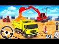 Real Construction Simulator 3D - JCB Excavator Driving Game - Android gameplay #16