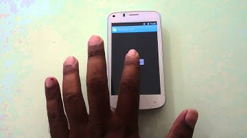 Gionee P3 Flashlight Test