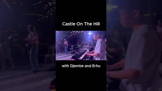Castle on the hill with Djembe(West African drum) and Erhu(traditional Chinese instrument) #music