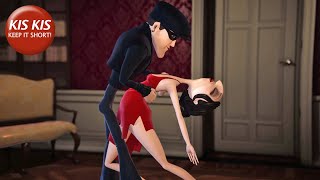 Анимационный фильм о страстном танго | 