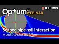Seabed pipe-soil interaction