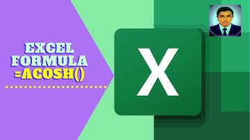 How To Use Acosh Formula In Excel,pi value in Excel,math shortcut in Excel, Excel Formula Series।।