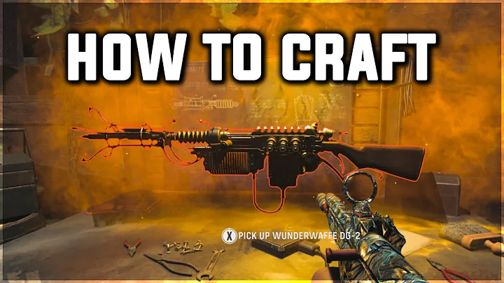 How To Craft The Wonder Weapon! (Shi No Numa) "WUNDERWAFFE DG-2"