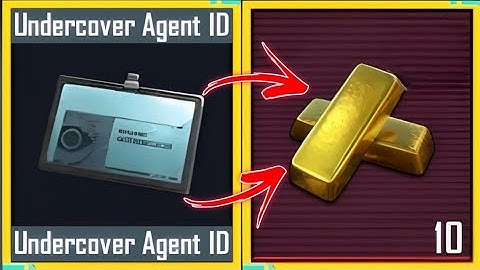 GET RICH WITH UNDERCOVER AGENT ID 🤪 PUBG METRO ROYALE CHAPTER 29