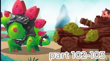 Dino Bash Part 102.103 Dinosaur Gameplay Walkthrough Android Mk Games...