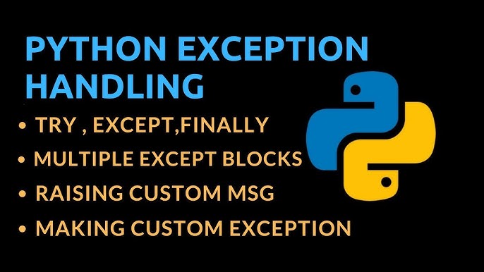 Exception & Error Handling in Python, Tutorial by DataCamp