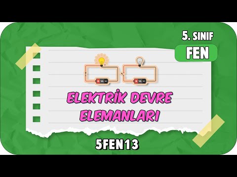 Elektrik Devre Elemanları 📗 tonguçCUP 4.Sezon - 5FEN13 #2024