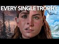 I got every single trophy for the horizon games and had a blast