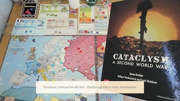 Cataclysm: A Second World War - Playthrough  - Game Introduction - Diagonal Move