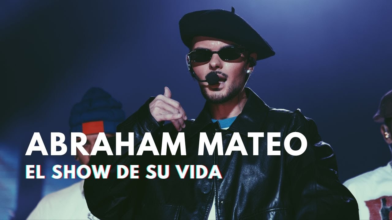 Abraham Mateo EN VIVO en el Movistar Arena | Resumen
