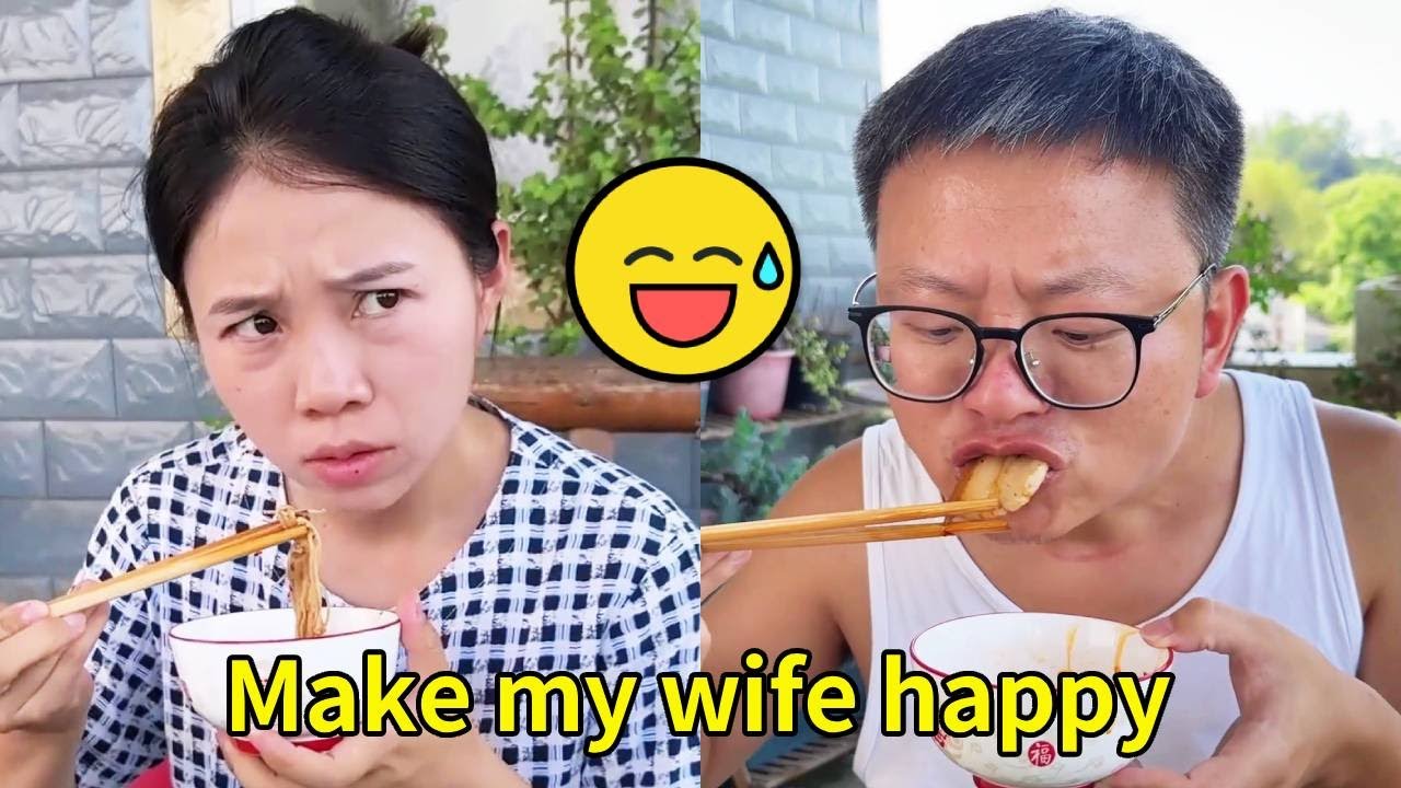 If I can make my wife happy, then I can go fishing！#funny #couple