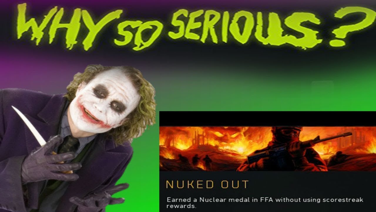 BO4: FFA "NUKED OUT" WHY SO SERIOUS? "THE JOKER" (Call of Duty:Black Ops 4)