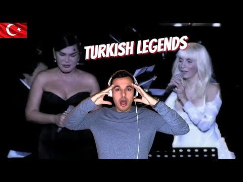 Italian Reaction to 🇹🇷 Sezen Aksu & Sertab Erener - Muhteşem Düet Rüya