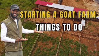 CHOOSING THE BEST AND VIABLE LAND FOR YOUR GOAT FARM: TIPS AND LESSONS| Farming In Africa