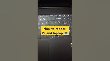 How to reboot Pc and laptop 💻#shorts #viral