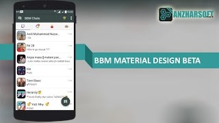 Review Mod BBM Beta v2.9 Material Design Terkeren screenshot 2