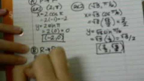 Polar Coordinate Conversion