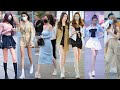 Mejores Street Fashion Douyin China| 抖音街拍穿搭 ！Douyin Tiktok China Thời Trang Đường Phố Ep.210