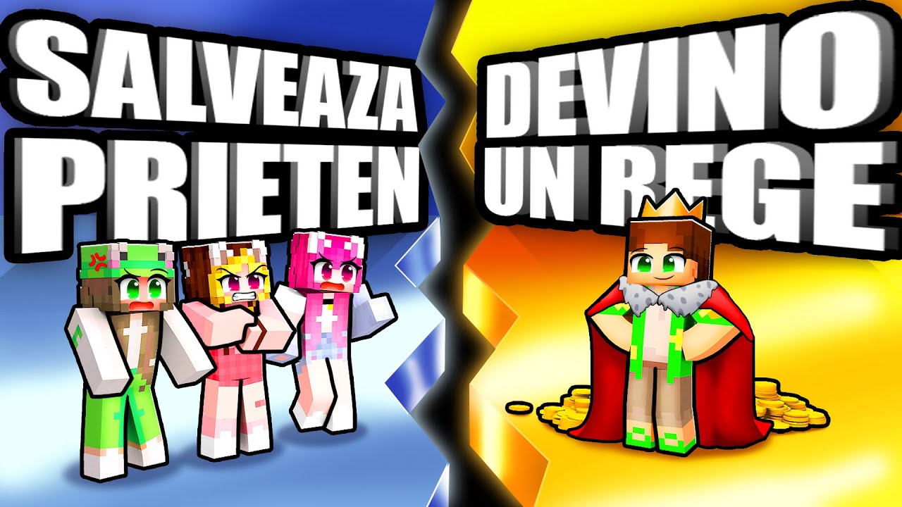 Salveaza-ti Prietenii SAU Devino *REGE* pe Minecraft!