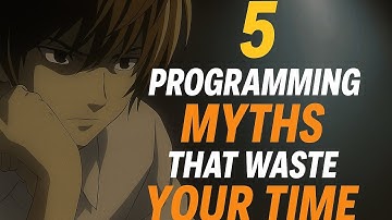 5 BIG MYTHS About Programming That Are WASTING Your Time