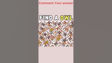 Find a Owl 🦉l Find hidden object Challenge #hiddenobjectgame
