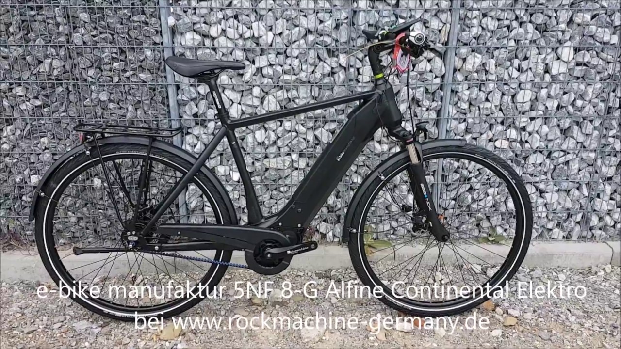 e bike manufaktur 5NF Shimano 8 G Alfine Intube 500WH