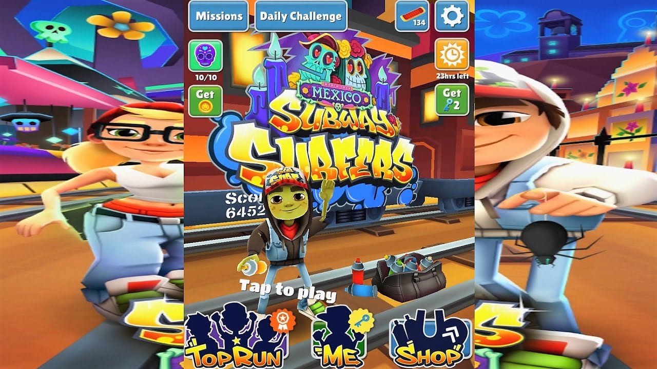 Subway Surfers 1.78 download versão México - Dluz Games