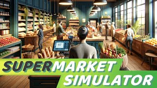 Открываем новый бизнес! | Supermarket Simulator #1 #supermarketsimulator