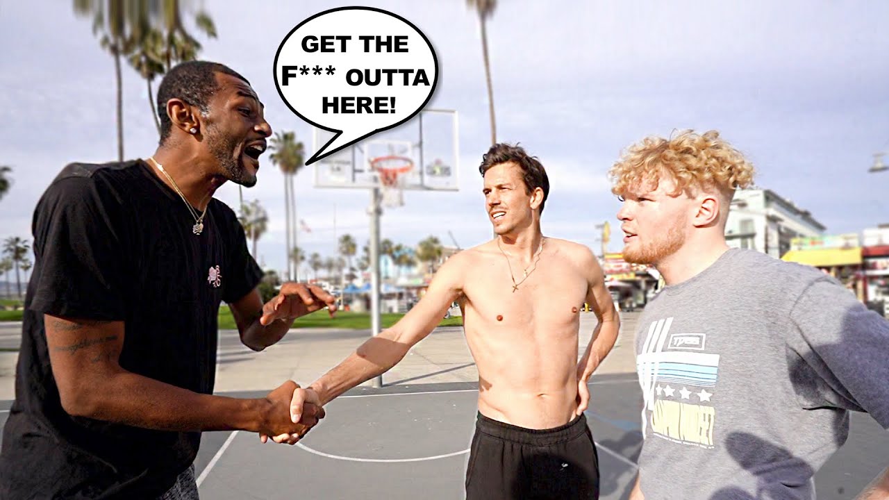 Download Trash Talker Gets HEATED After I Did This... 2v2 Basketball At Venice Beach!