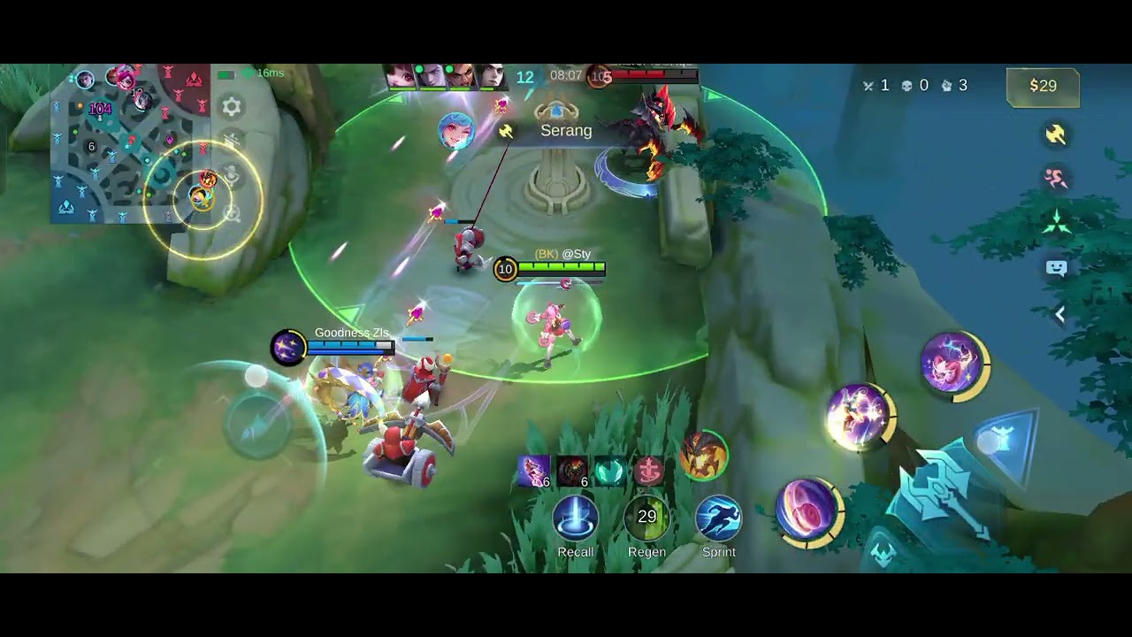 CICI BANG-BANG LEGENDS rata mulu team lawan