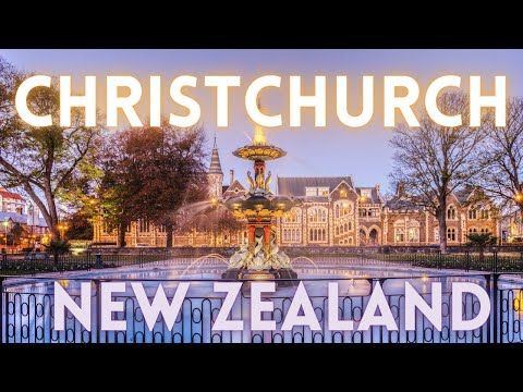 Christchurch New Zealand Travel Tour