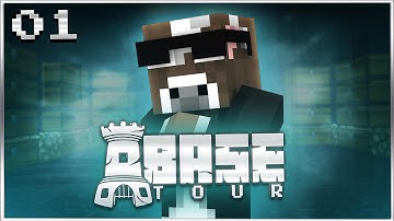 Minecraft FACTIONS Base Tour - BEST FORTRESS ON CYAN - Ep. 1 ( Base School )