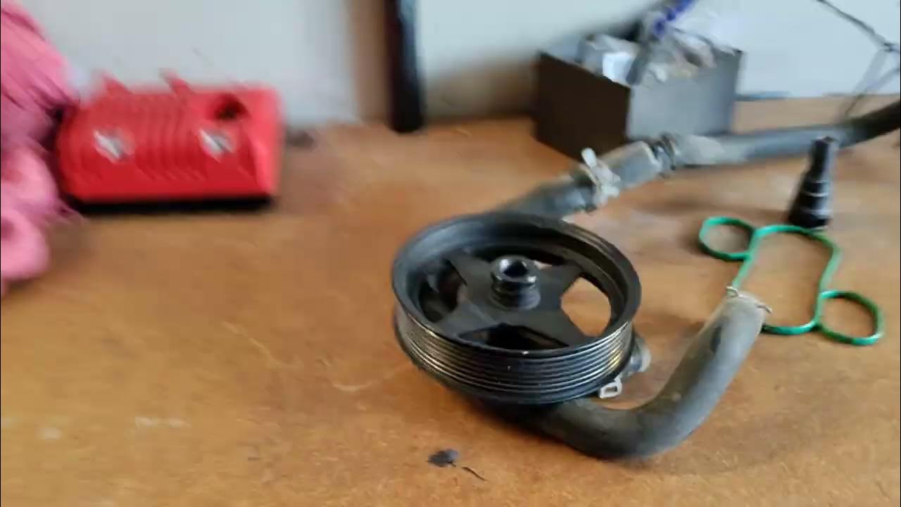 2016 ford F 150 water pump failure looked like oil leak at first 🙂👍😂