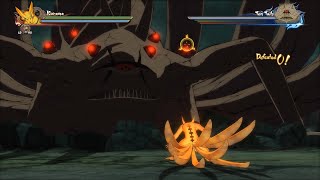 NSUNS4: Kurama vs Ten Tails Boss Fight Gameplay screenshot 4