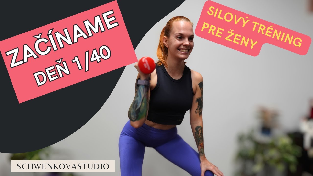 ZAČÍNAME! 30 min Silový Tréning na Celé Telo pre ženy 💪 | FIT RESET – Deň 1/40