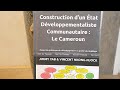 Qu’est ce que l'État développementaliste communautaire du Cameroun? Pr. Jimmy Yab