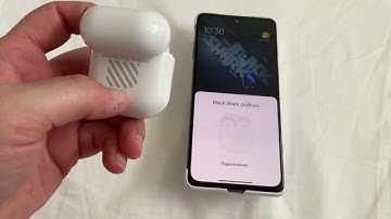 Первое подключение Black shark JoyBuds