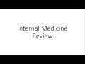 Internal medicine general medicine rapid revision for neet pg  inicet  fmge  next exam